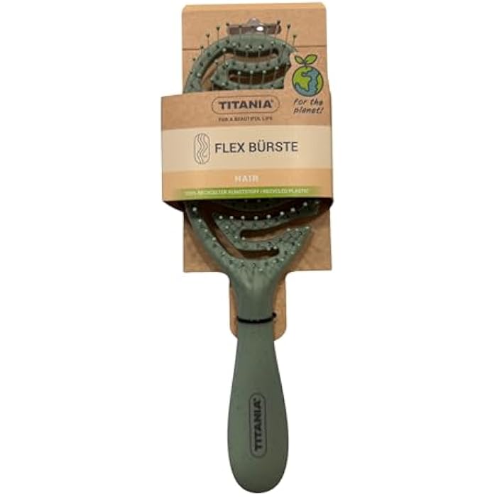 Titania 2886 Eco Flat Hairbrush - Image 1